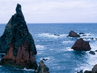 Ponta de Sao Lourenço an der Nordküste Madeiras : Felsklippen